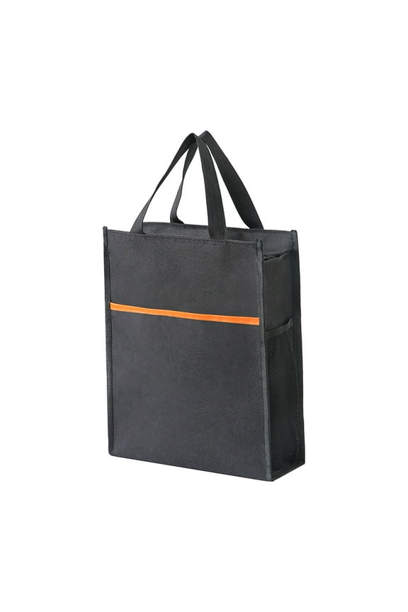 Oxfords Document Bag, Waterproof File Bag with Handle, Portable Tote Bag with Zipper, Oxfords Zippered Document Bag with Handle, File Tote Bag Pouch for Carrying Paper Files