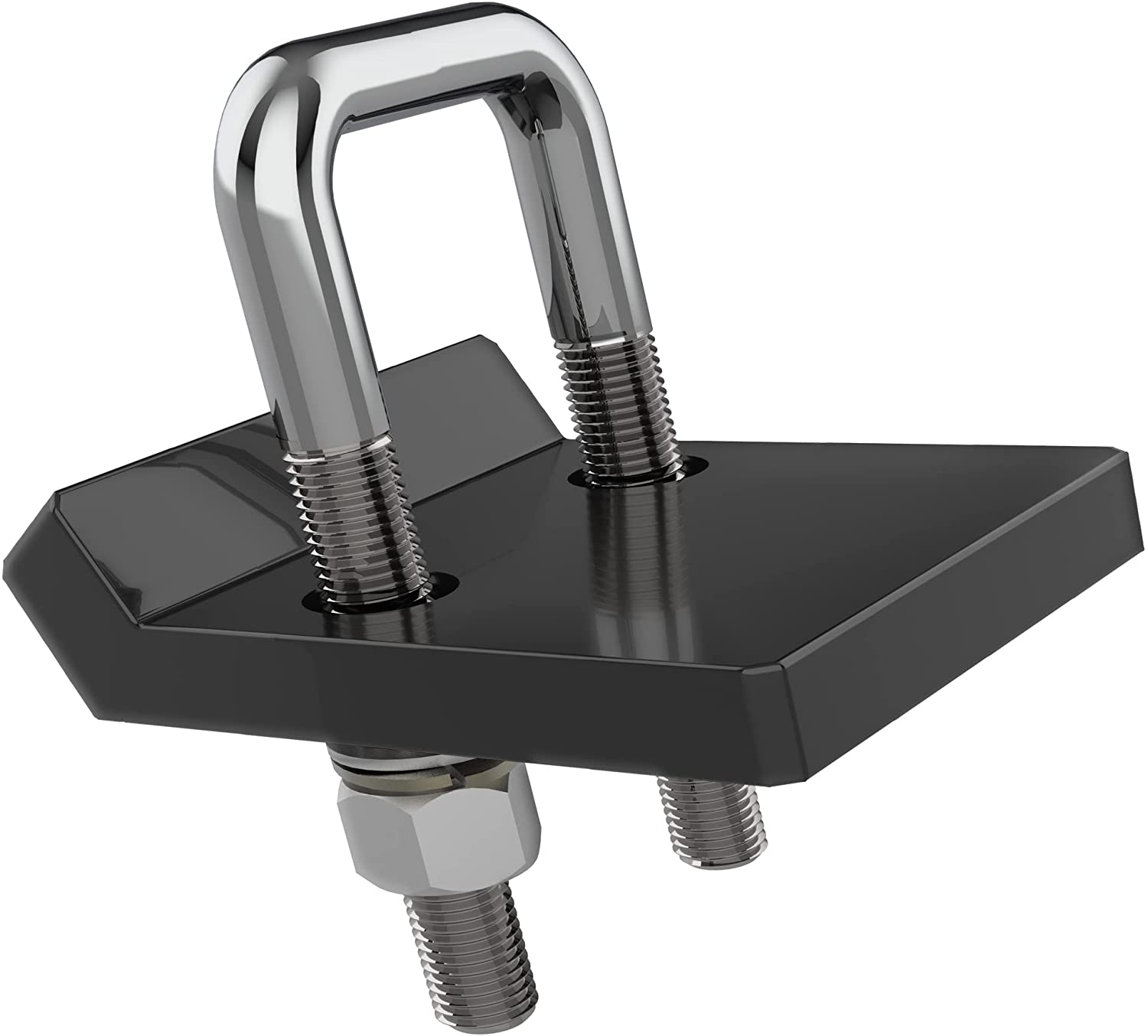 MaxxHaul 70283 4Bolt Sturdy AntiWobble 2" x 2" Hitch Adapter Stabilizer