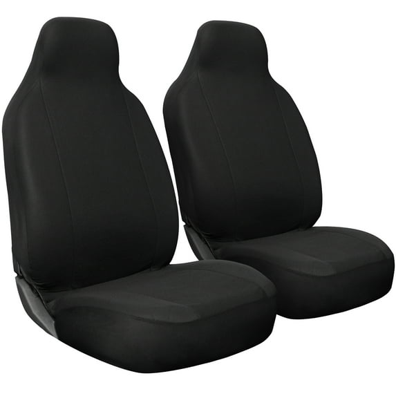 Oxgord Car Seat Covers Cloth Mesh Universal Fit (Black)
