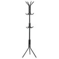 thumbnail image 1 of Oxgord Coat Rack 12 Hooks Freestanding Stainless Steel Hall Tree, 5.6 ft, 1 of 10