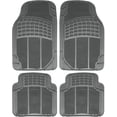 thumbnail image 1 of Oxgord Universal Fit Front/Rear 4-Piece Set Ridged HD Floor Mats, 1 of 5