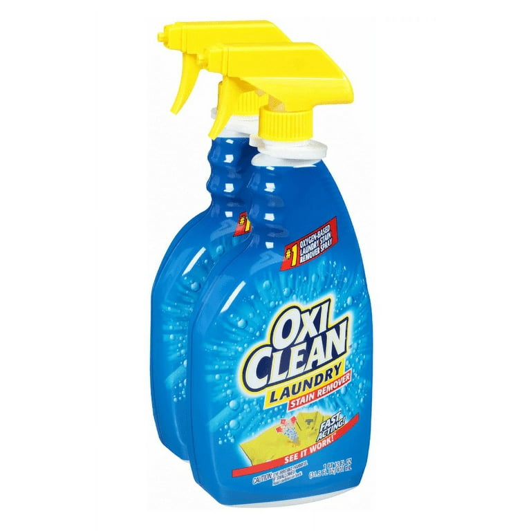An ode to the two best stain removers: OxiClean and Spray 'n Wash