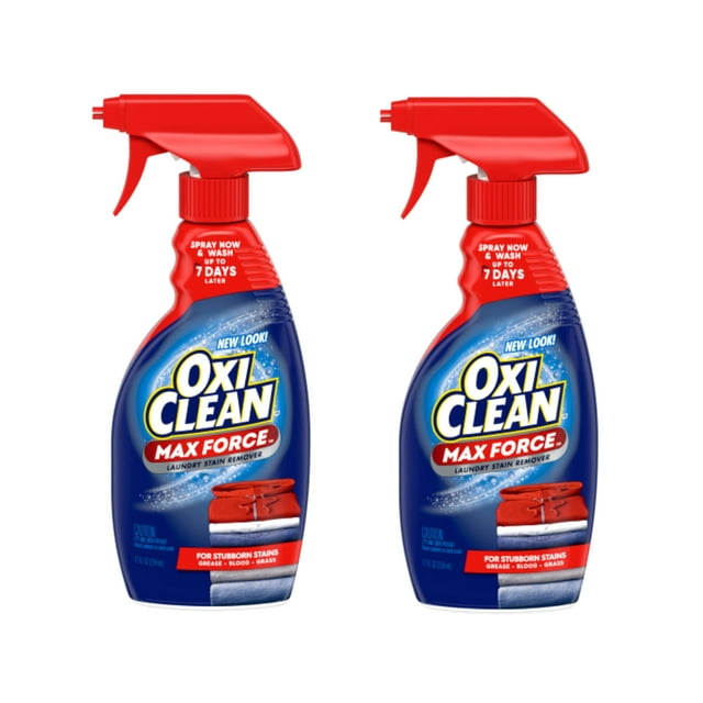 Oxi Clean Max Force Laundry Stain Remover 12 oz (Pack of 2)