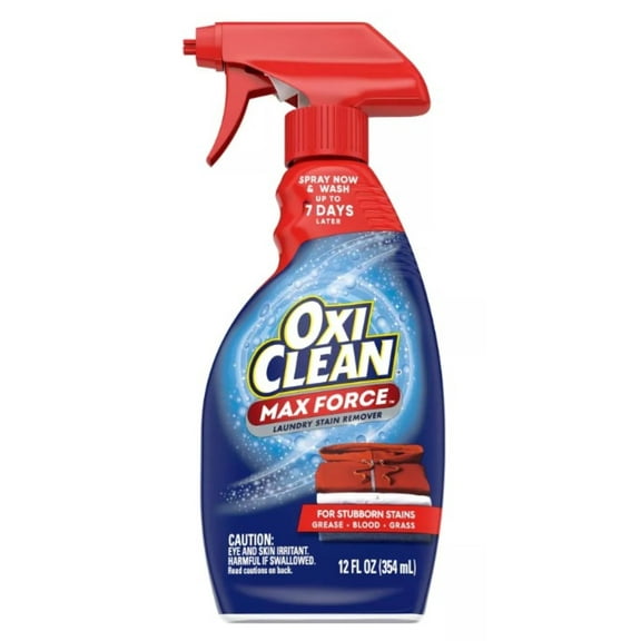 Oxi Clean MaxForce Laundry Stain Remover Spray 12 fl oz (Pack of 8)