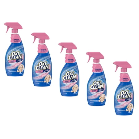 OxiClean Baby Stain Remover Spray, 16 Fl. Oz - Pack of 5
