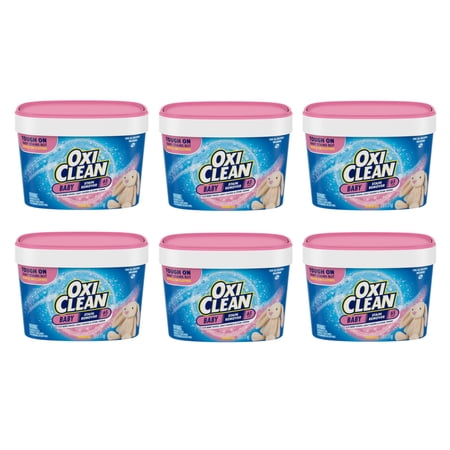 OxiClean Baby Stain Soaker, 3lbs. - Pack of 6