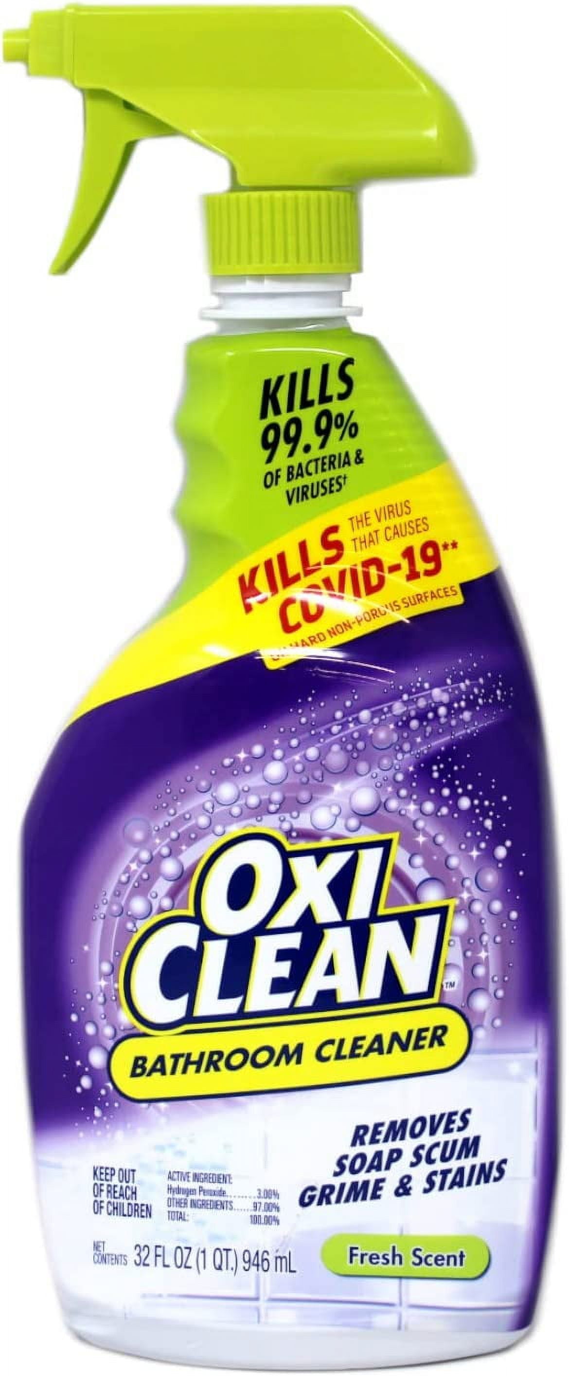 OxiClean Bathroom Cleaner Fresh, 32 Oz.. - Walmart.com