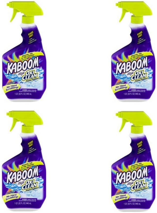 OxiClean Bathroom Cleaner Fresh 32 fl oz - 4 Pack - Walmart.com
