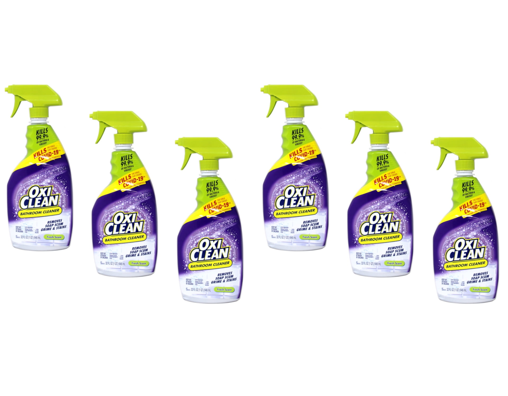 OxiClean Bathroom Cleaner Fresh 32 fl oz 6 Pack