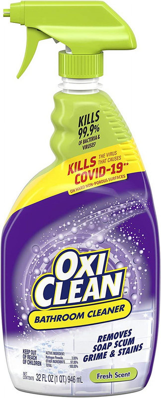 OxiClean Bathroom Cleaner Fresh - 32 oz - Walmart.com