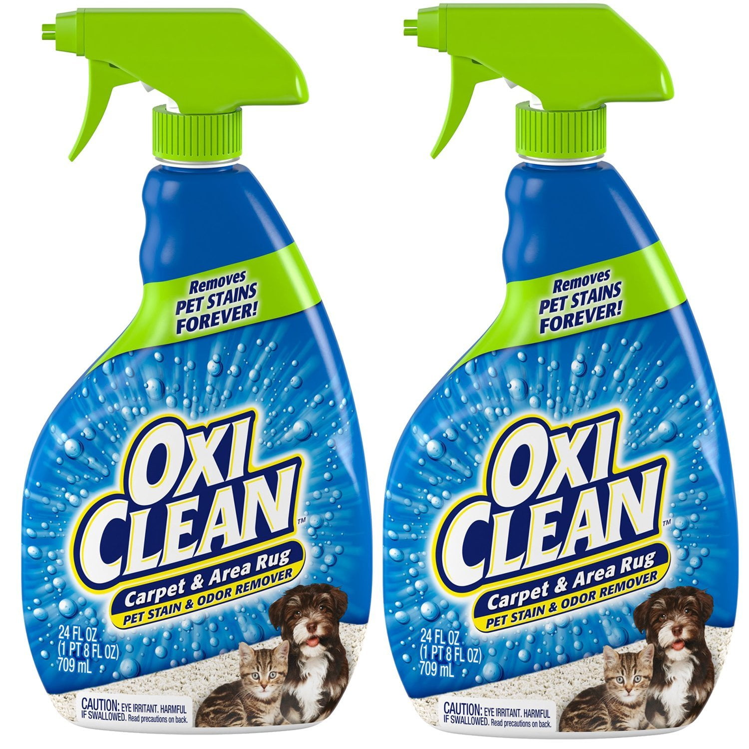 OxiClean Carpet and Area Rug, 24 oz, Pet Stain and Odor Remover (2 Count)