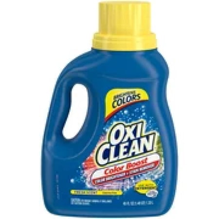 OxiClean Color Boost Brightener plus Stain Remover Liquid Fresh Scent 45oz (Pack of 6)
