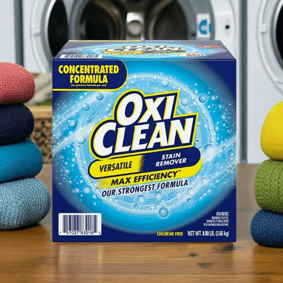 OxiClean Concentrated Max Efficiency Versatile Stain Remover Powder 8.08 lbs.pack of 2