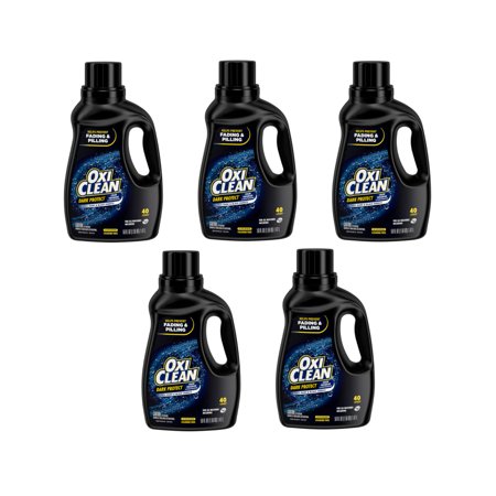 OxiClean Dark Protect Laundry Liquid Additive, 50 oz. - Pack of 5
