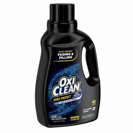 OxiClean Dark Protect Liquid Laundry Booster, Laundry Stain Remover for Clothes, 50 Fl Oz