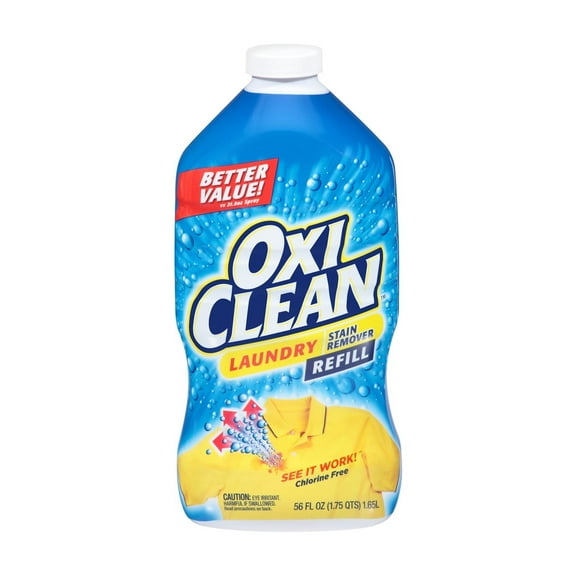 OxiClean Laundry Stain Remover Refill 56 fl oz (Pack of 2)