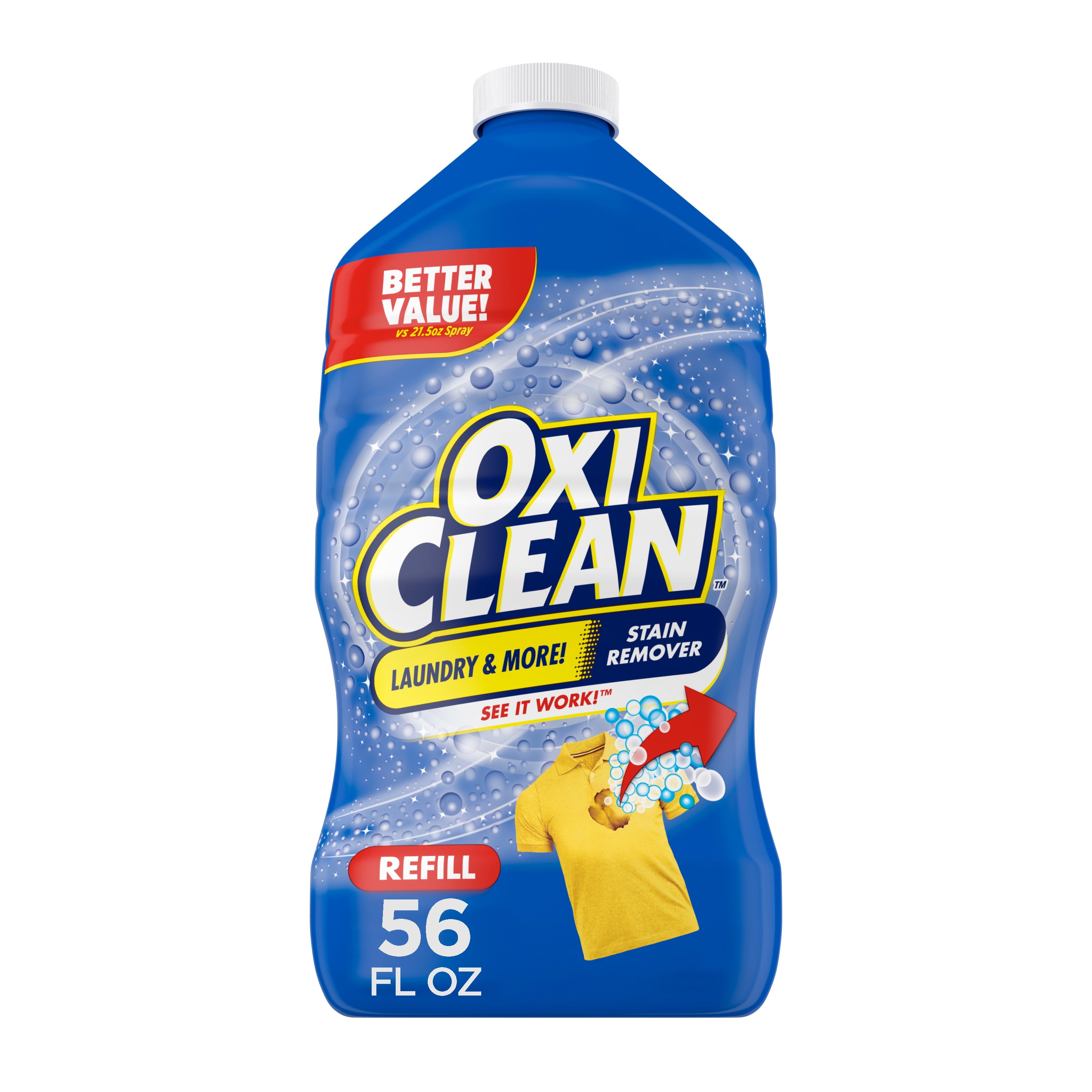 OxiClean White Revive Laundry Stain Remover, 40.5 fl oz
