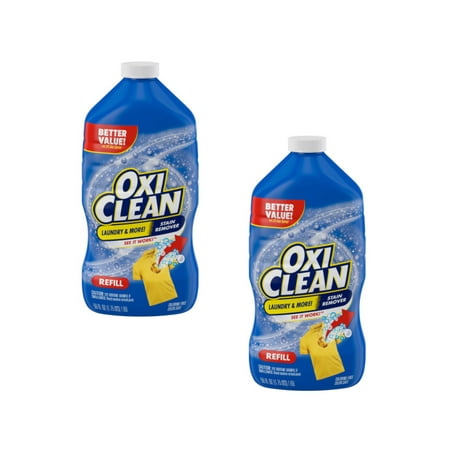OxiClean Laundry Stain Remover Spray Refill, 56 oz. (Pack of 2)