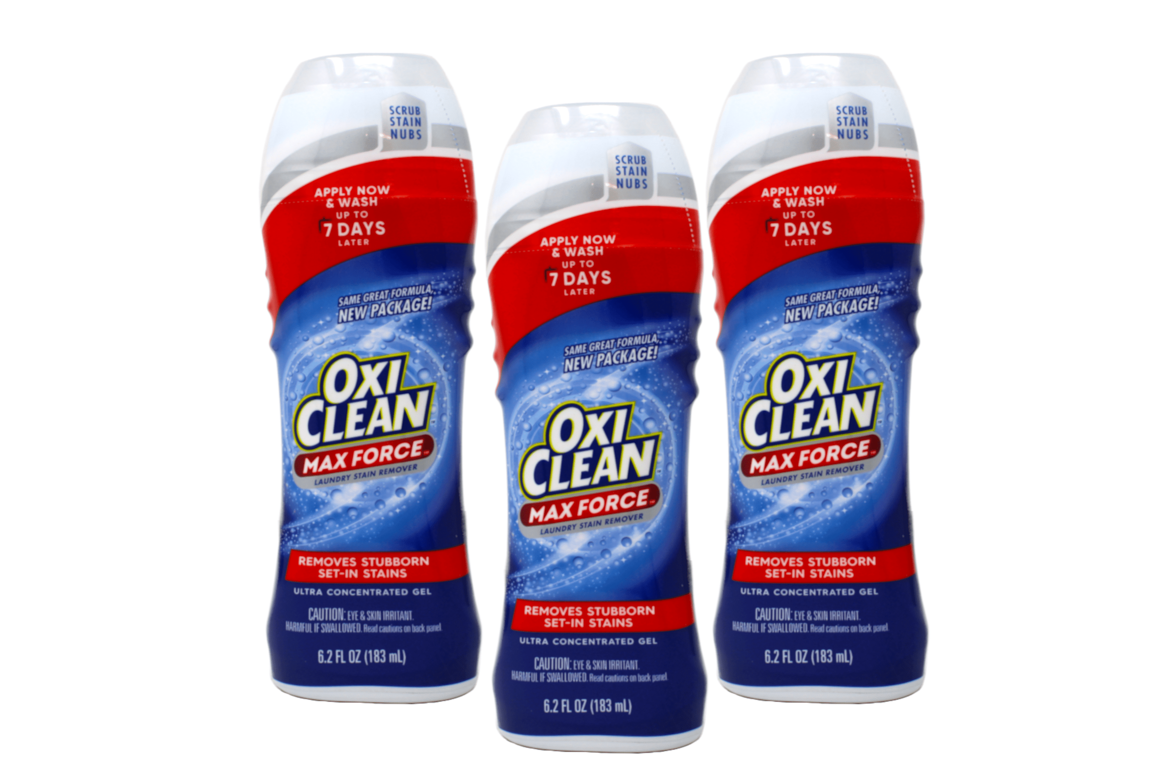 OxiClean Max Force Gel Stick, 6.2 Ounce, 3 Pack