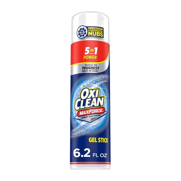OxiClean Max Force Laundry Stain Remover Gel Stick | 6.2 Fl Oz | Pre-Treat Pen