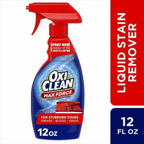 OxiClean Max Force Laundry Stain Remover Spray 12 fl oz - Pack of 2
