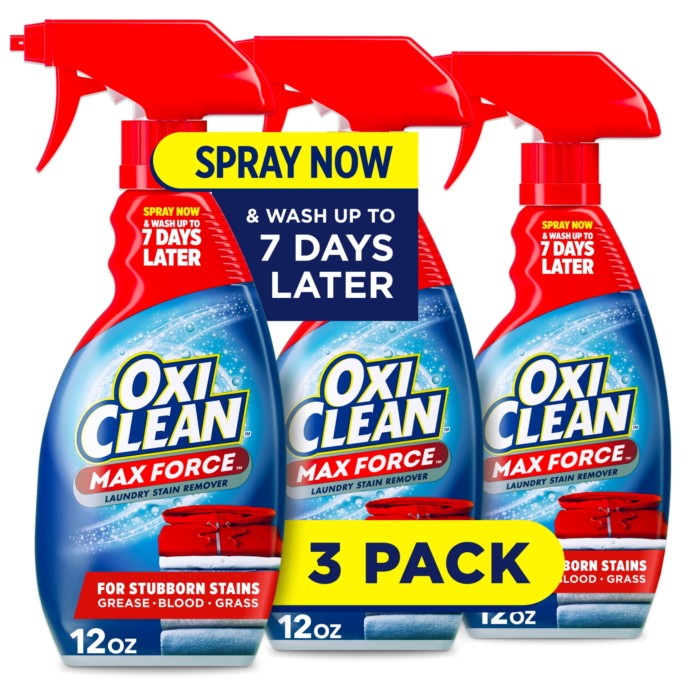 OxiClean Max Force Laundry Stain Remover Spray, 12 fl oz