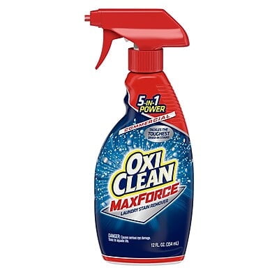 OxiClean Max Force Laundry Stain Remover Spray, 12 fl oz