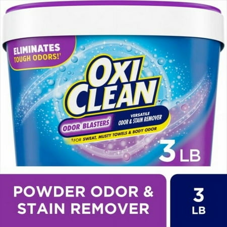 OxiClean Odor Blasters Odor & Stain Remover Powder - Color Safe Laundry Stain Remover - 3 lbs