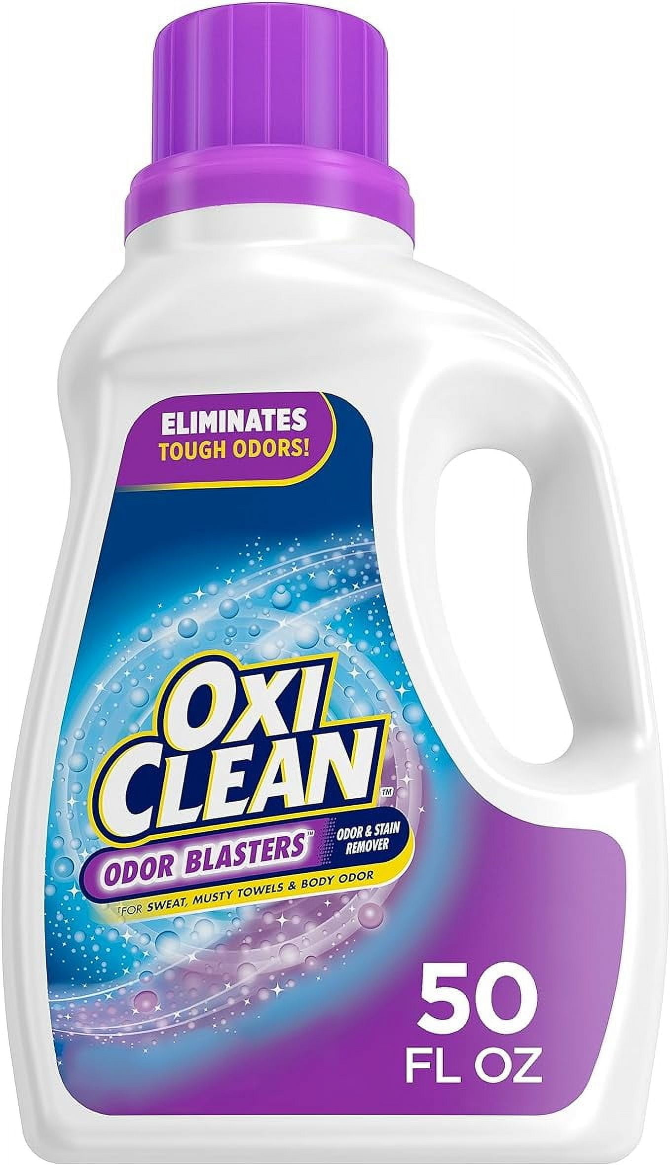 OxiClean High Efficiency Liquid Odor & Stain Remover, 50 fl oz