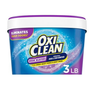 OxiClean Odor Blasters Versatile Home and Laundry Stain Remover Powder, 3 lb