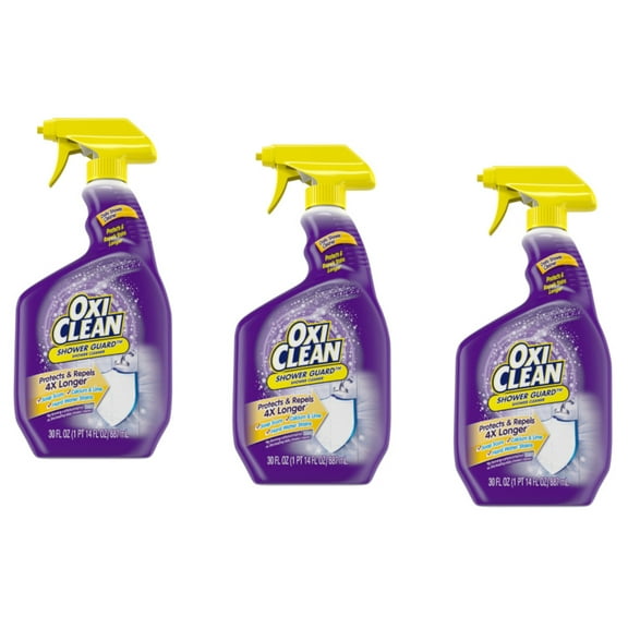 OxiClean Shower Guard, 30 Ounce - Pack of 3