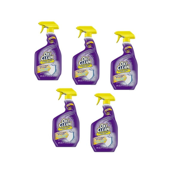 OxiClean Shower Guard, 30 Ounce - Pack of 5