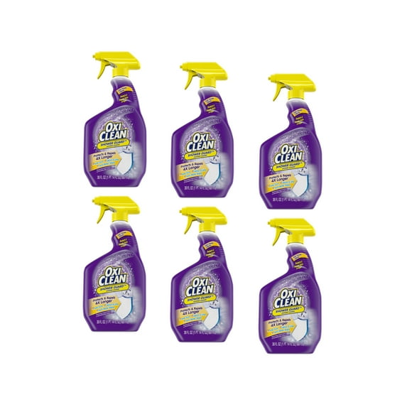 OxiClean Shower Guard Daily Shower Cleaner, 30 oz. Pack of 6