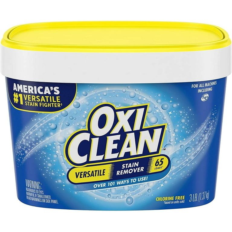OxiClean Versatile Stain Remover Powder for Laundry, 3 lbs