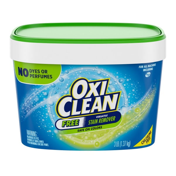 OxiClean Versatile Stain Remover Free, 3 Lbs, Green