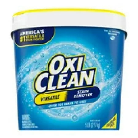 OxiClean Versatile Stain Remover Powder Laundry Stain Remover 5 Lbs (Pack of 4)