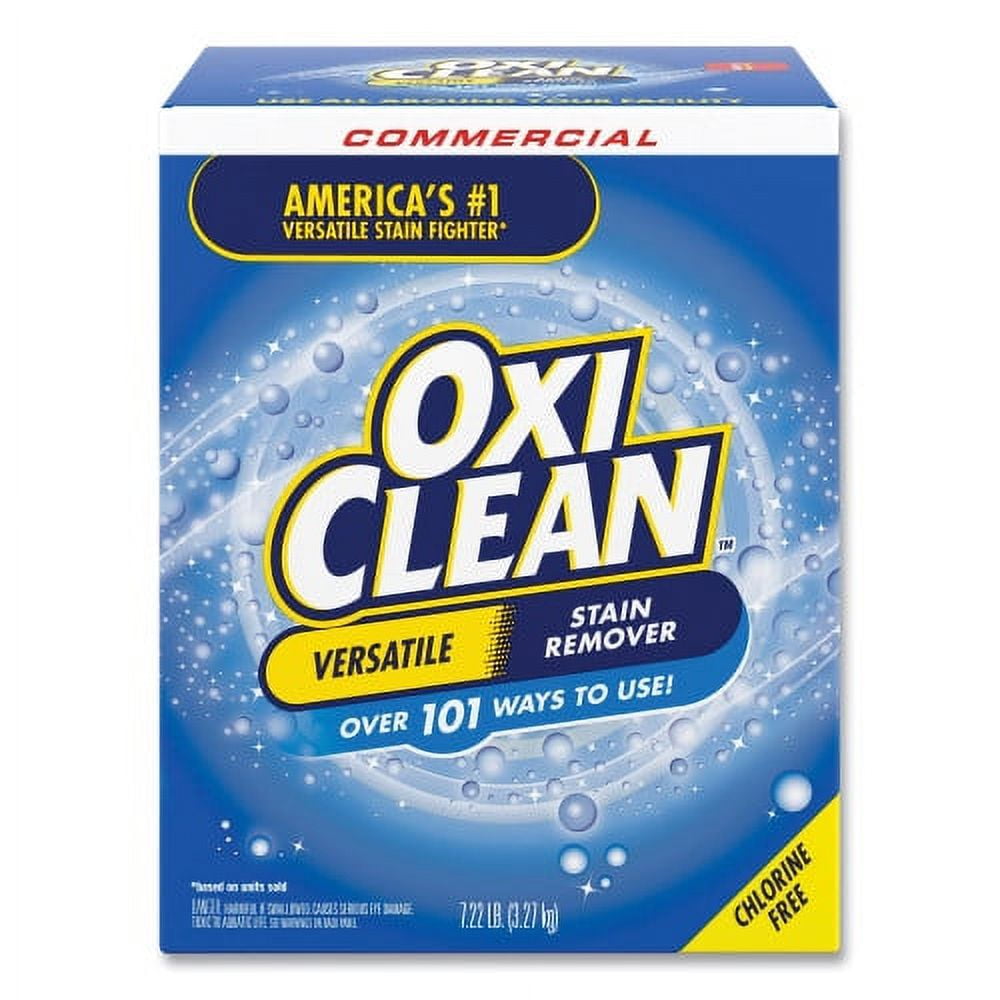 OxiClean Versatile Stain Remover, Regular Scent, 7.22 lb Box, Each
