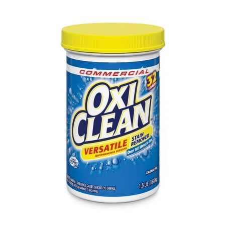 OxiClean Versatile Stain Remover, Unscented, 1.5 lb Box, Each