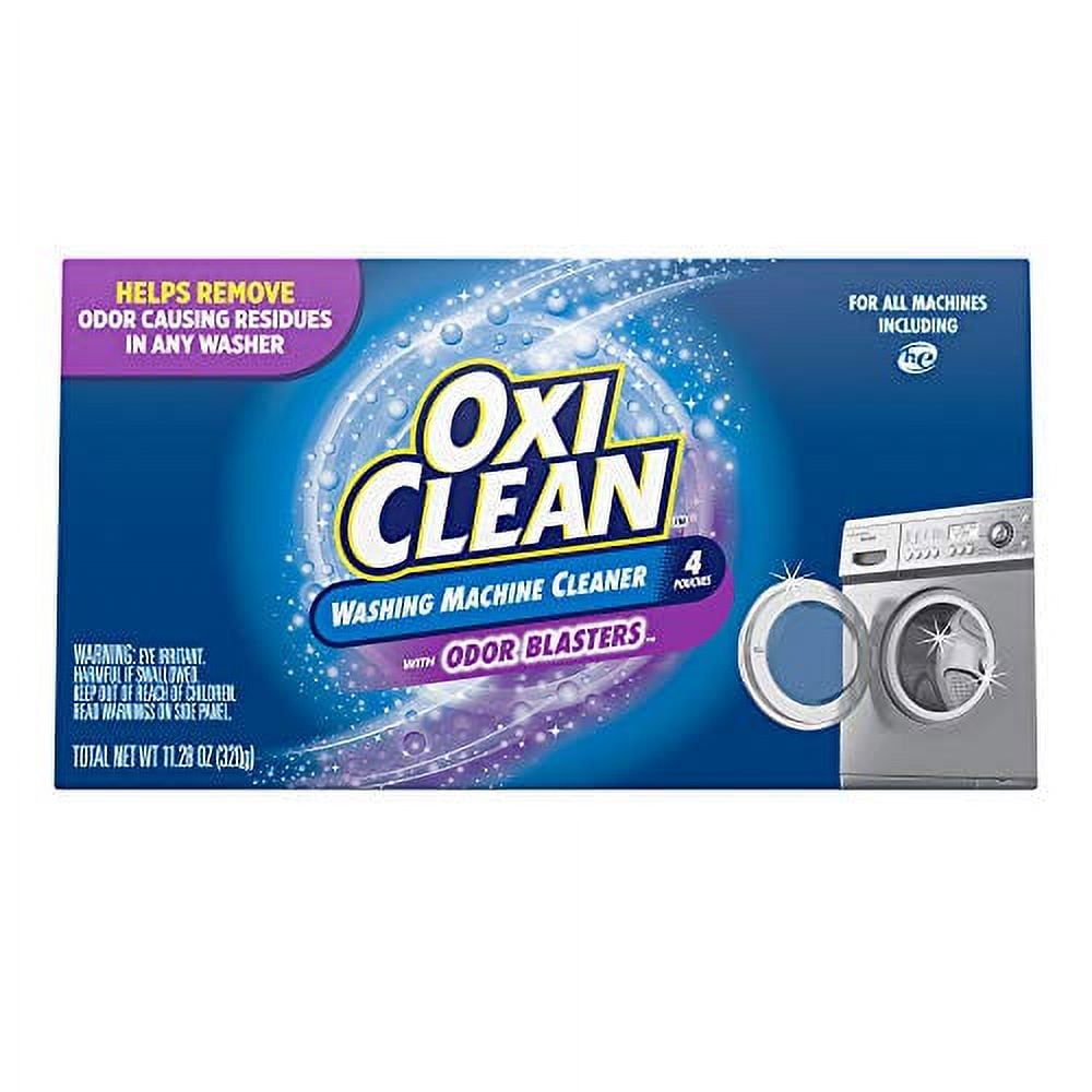OxiClean Antimicrobial Washing Machine Cleaner with Odor Blasters