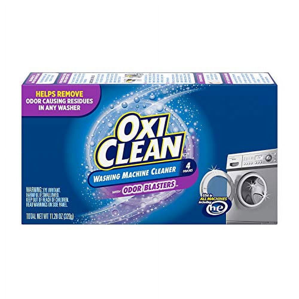 OxiClean Antimicrobial Washing Machine Cleaner with Odor Blasters