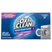 Oxiclean Washing Machine Cleaner 4Ct W/ Odor Blasters Tabs