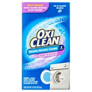 OxiClean Washing Machine Cleaner with Odor Blasters, Eliminates Odors, 4 Count