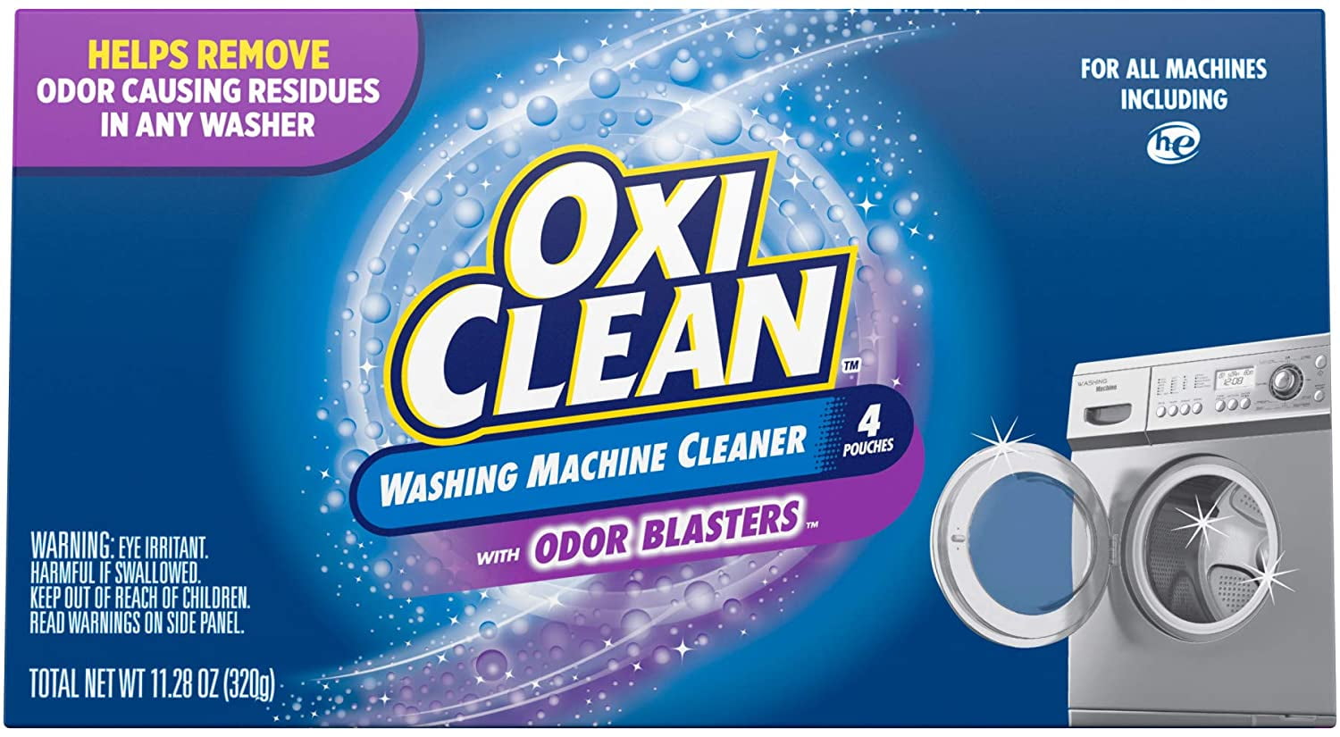 OxiClean Antimicrobial Washing Machine Cleaner with Odor Blasters