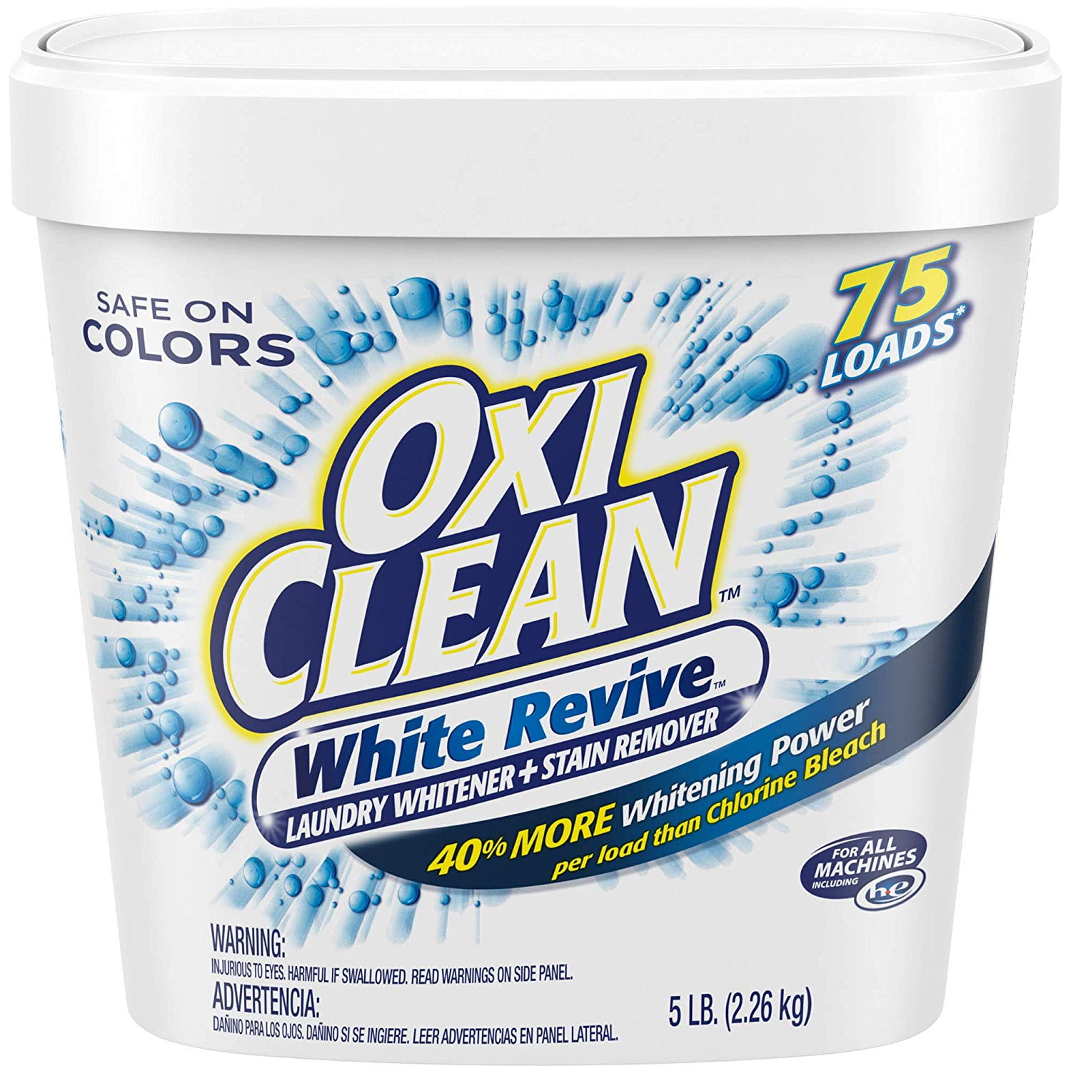 White Revive Laundry Whitener Stain Remover, 5 Lbs 