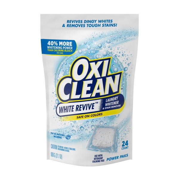 OxiClean White Revive Laundry Whitener & Stain Remover, Safe on Colors