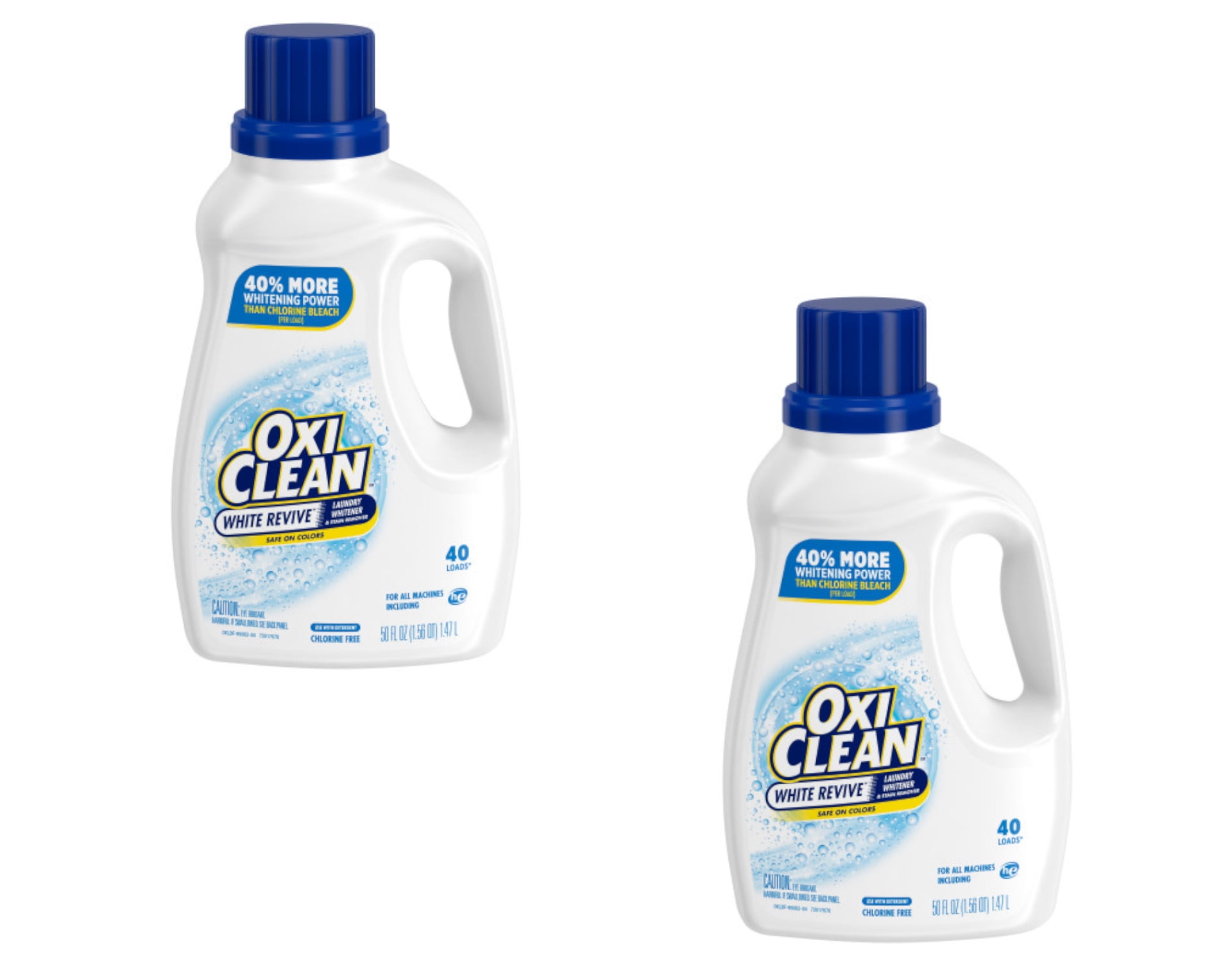 OxiClean White Revive Liquid Additive Laundry Whitener 50 Ounce Pack