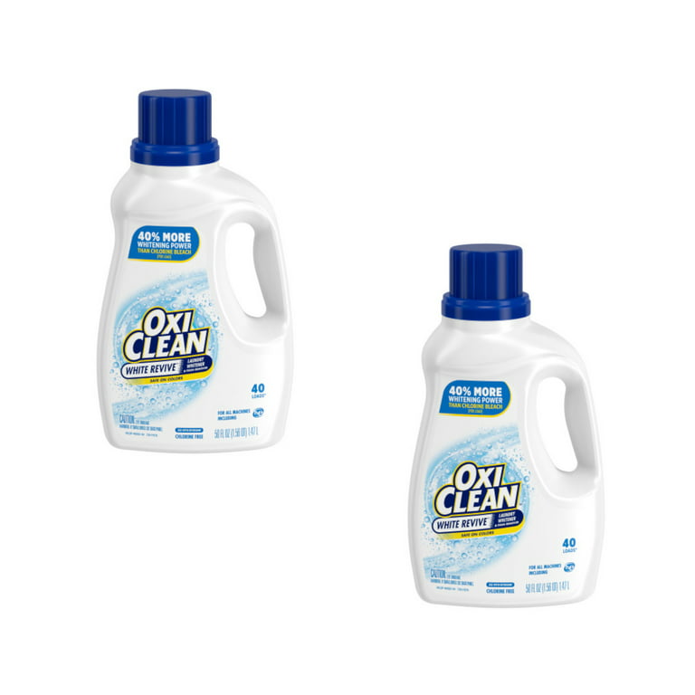 OxiClean White Revive Laundry Whitener and Stain Remover Liquid