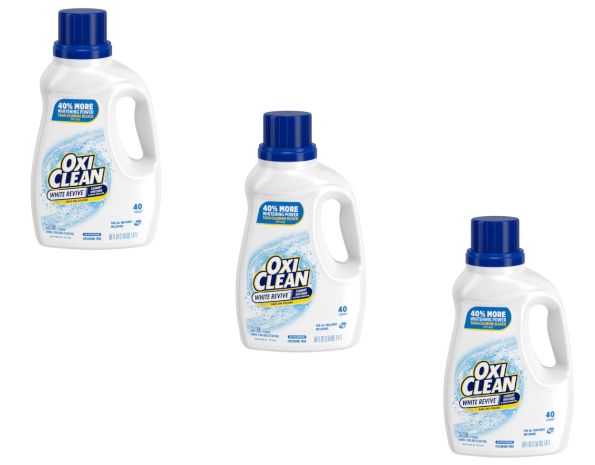 OxiClean White Revive Laundry Whitener + Stain Remover Liquid, 50 fl oz -  King Soopers