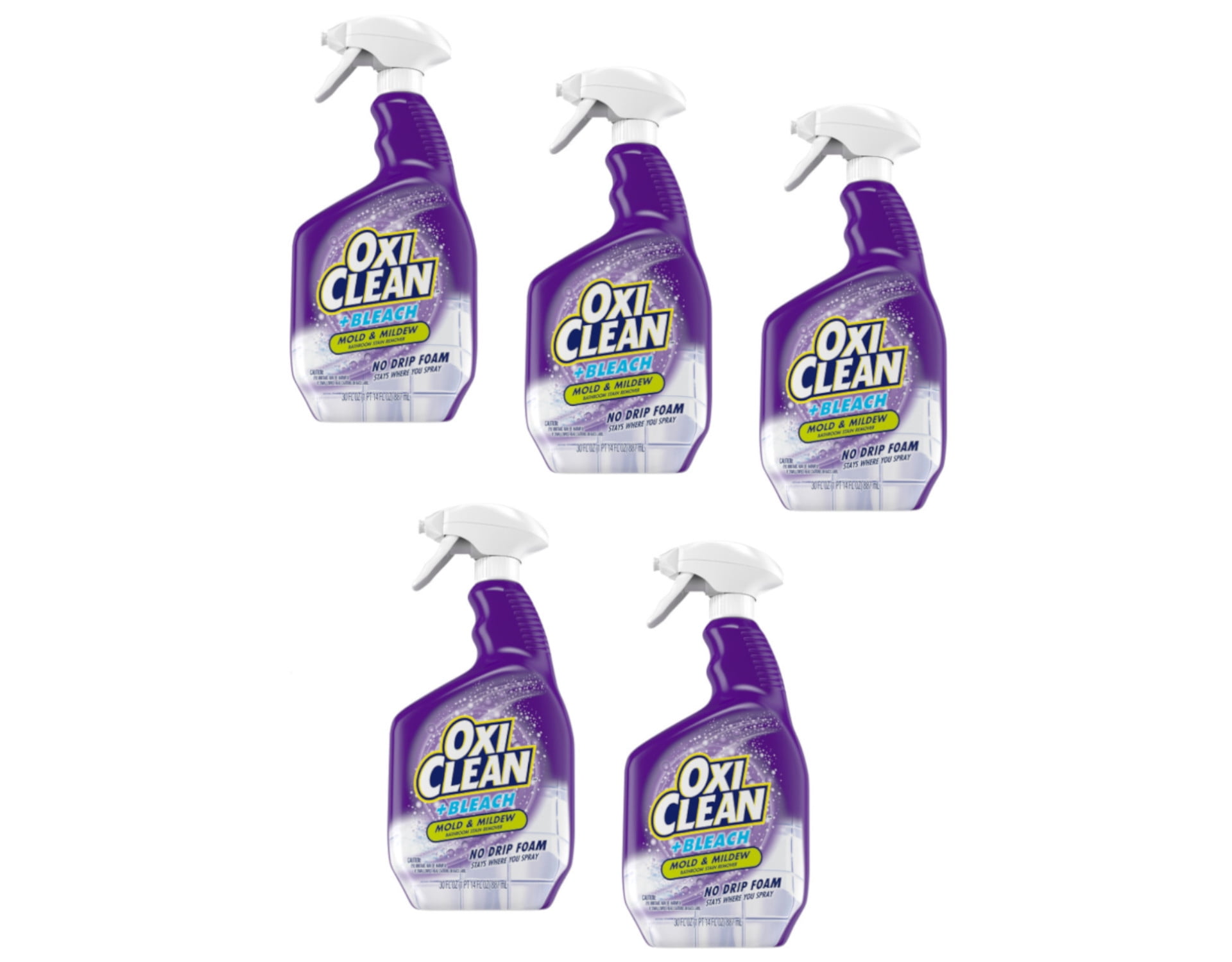 OxiClean plus Bleach, No Drip Foam, Mold & Mildew Bathroom Stain