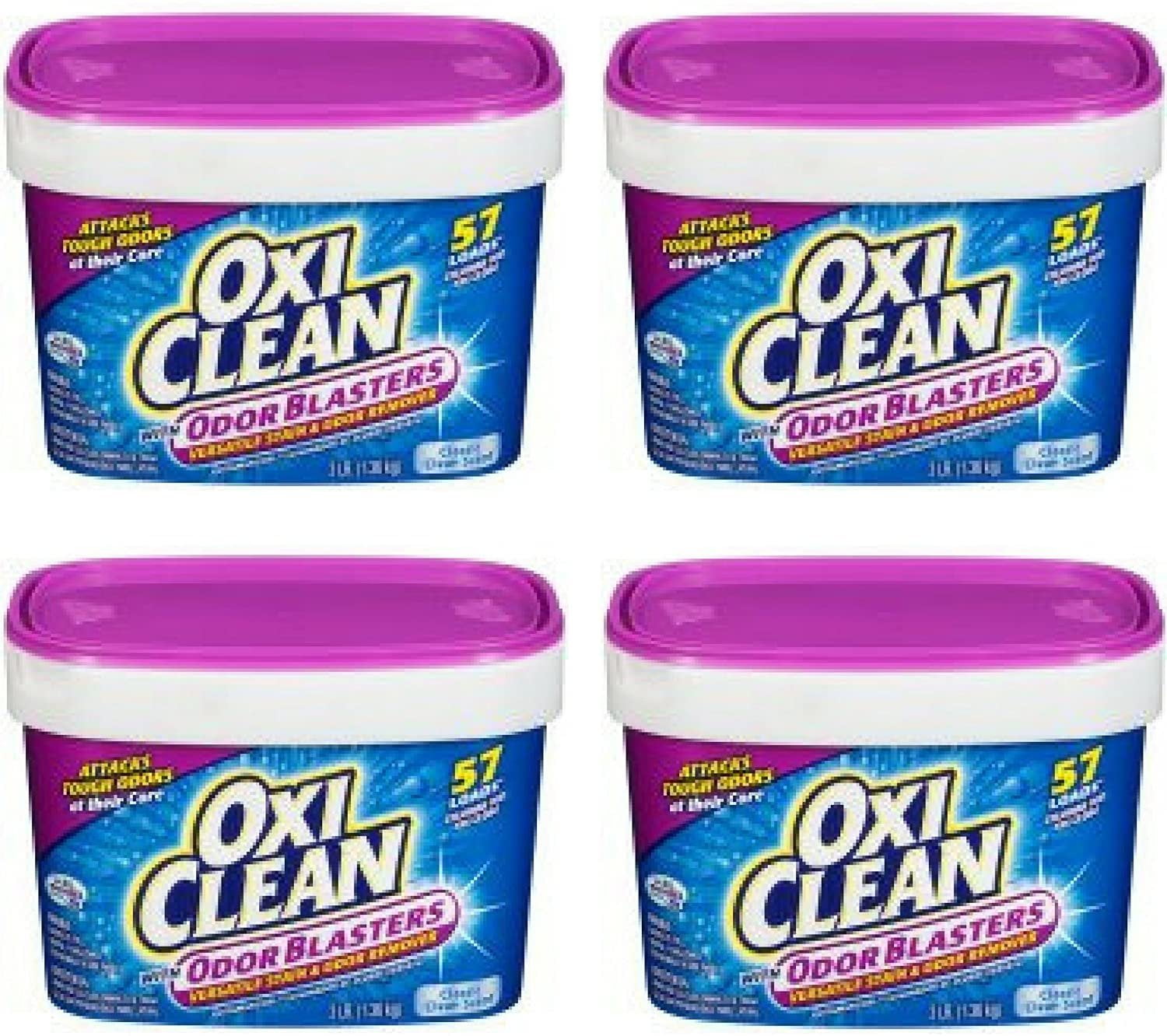 OxiClean with Odor Blasters Versatile Stain & Odor Remover 3 lb Tub
